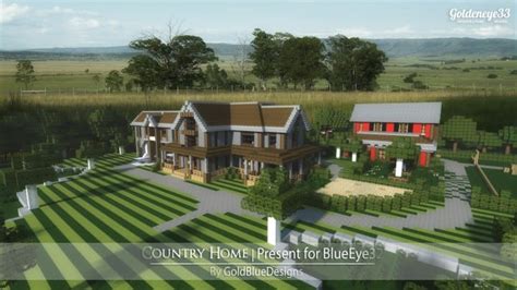 Country Home | Ranch House and Farm – Minecraft Building Inc