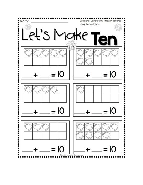 36 Printable Ten Frame Templates (Free) ᐅ TemplateLab