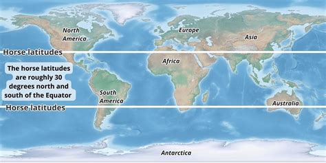 World Globe Map With Latitude And Longitude