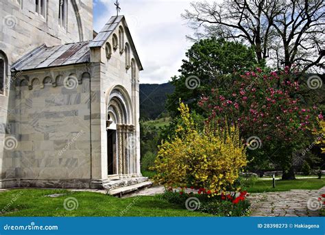 Studenica Monastery stock image. Image of exterior, famous - 28398273