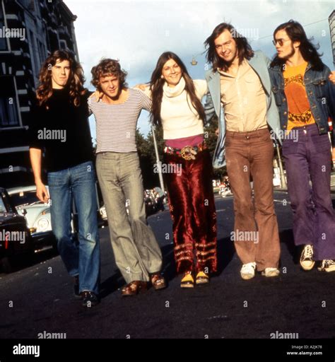 CURVED AIR UK based 1970s rock band Stock Photo: 3439479 - Alamy