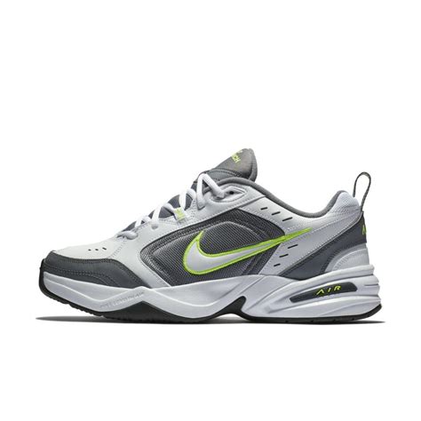 Nike Leather Air Monarch Iv Lifestyle/gym Shoe in White for Men - Lyst