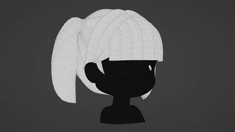 ArtStation - Chibi Female Hair Style 14 | Resources