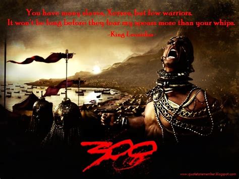 Quote to Remember: 300 [2007] | 300 movie, 300 movie quotes, Warrior quotes