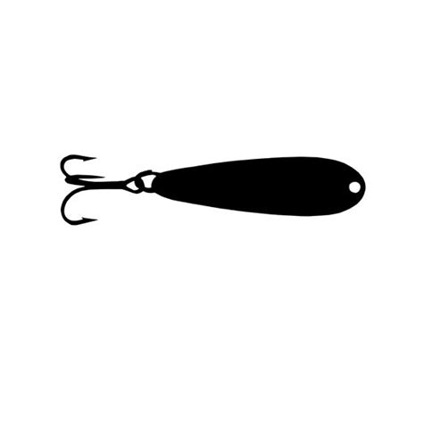 Fishing Lure Silhouette at GetDrawings | Free download