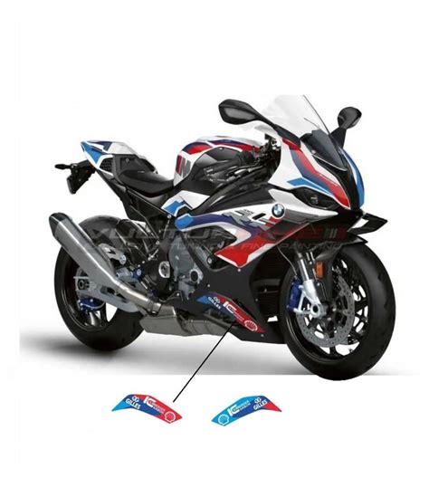 Bmw M1000RR replica lower fairing stickers for BMW S1000RR motorcycles ...