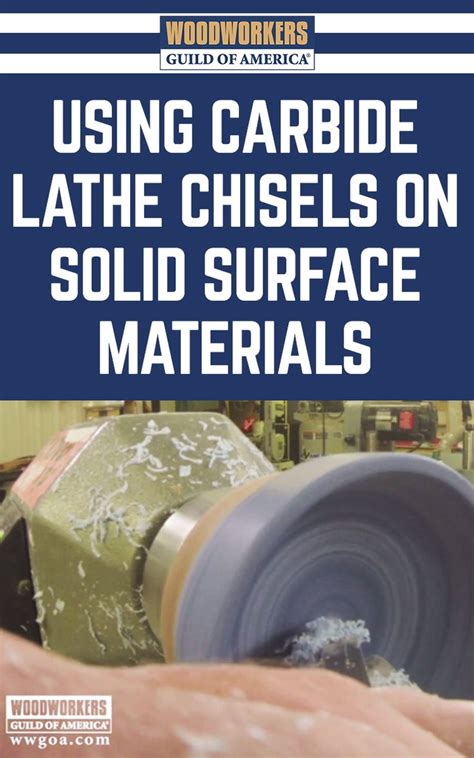 Using Carbide Lathe Chisels on Solid Surface Materials | Woodworking tips, Wood turning lathe, Lathe