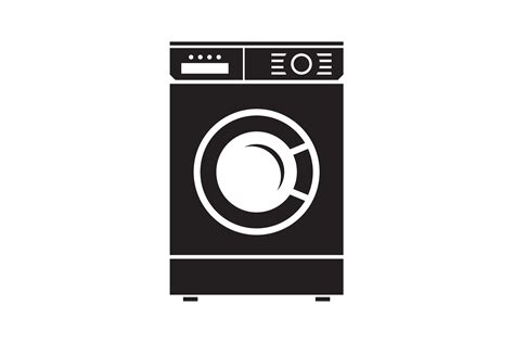 Washing Machine Vector Icon Graphic by rasol.designstudio · Creative Fabrica