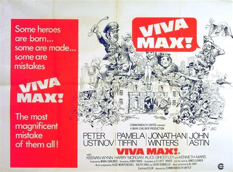 VIVA MAX! | British 30 inch x 40 inch Quad Film Poster