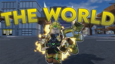 Becoming Dio And Obtaining The World In Roblox Sakura Stand - YouTube