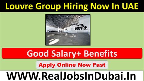 Louvre Abu Dhabi Careers Opportunities - JobsInDubai