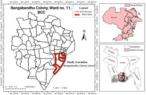 Study area (Source: Barishal city corporation) | Download Scientific ...