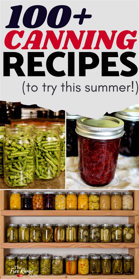 100 home canning recipes and resources – Artofit