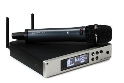 Sennheiser EW 100 G4-835-S Wireless Handheld Microphone System - G Band ...