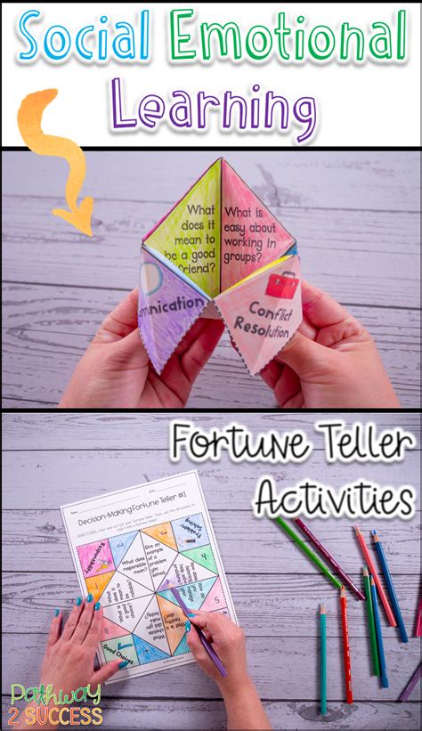 Social Emotional Learning Fortune Tellers Bundle | Lessons, Crafts, & Activities | Social ...