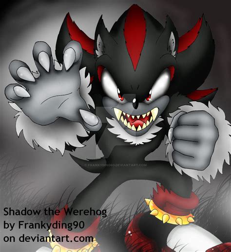 Shadow the Werehog by Frankyding90 on DeviantArt