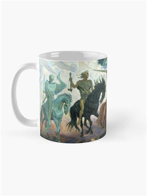 "Four Horsemen of Apocalypse by Viktor Vasnetsov (1887)" Mug by allhistory | Redbubble