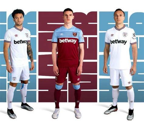 New West Ham Jerseys 2019-2020 | Umbro & WHUFC unveil 1980 inspired kit ...