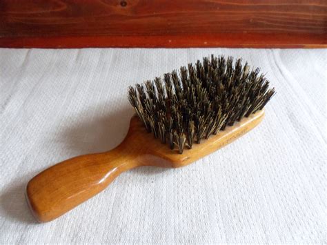 Men's Mohawk 169 Hair Brush Genuine Satinwood by MountainThyme1