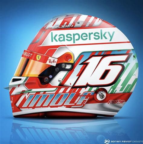 Charles Leclerc Helmet : Charles Leclerc Helmet 2019 3d Model By ...