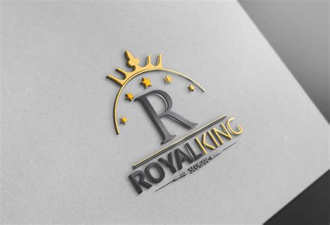 Royal King Logo by Josuf Media on @creativemarket Web Design, Best Logo Design, Custom Logo ...