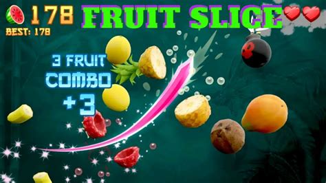 FRUIT SLICE GAME | Fruit Game - YouTube