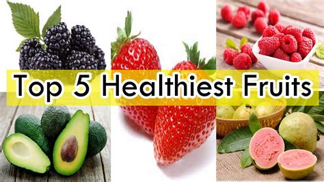 Eating Healthy fruits | 5 most nutritious and healthiest fruits in the world - YouTube