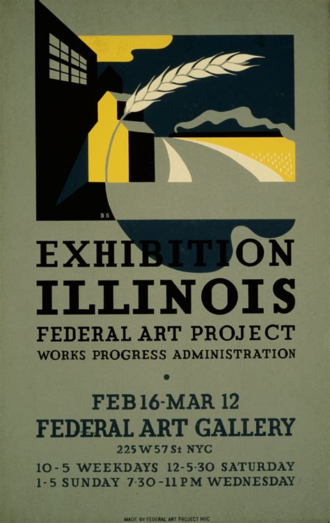 Vintage Art Exhibition Poster Free Stock Photo - Public Domain Pictures