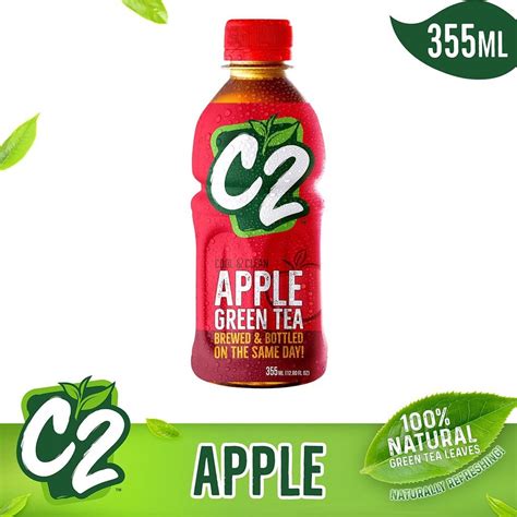 C2 Green Tea Apple Drink 355mL | Shopee Philippines