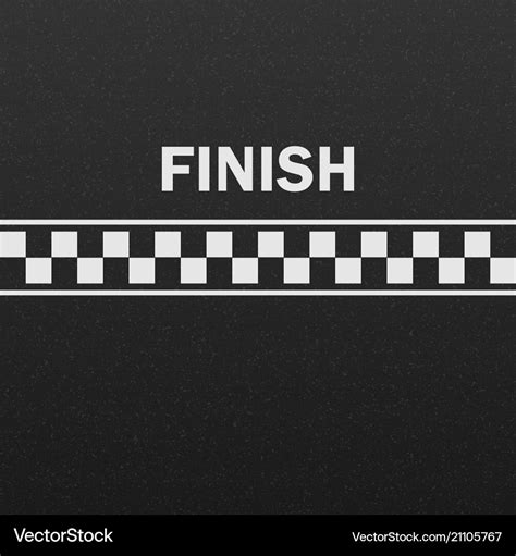 Finish line Royalty Free Vector Image - VectorStock