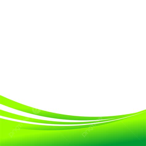 Abstract Green Wave Hd Transparent, Green Background Transparent With Curve Wave Abstract ...