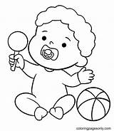 53 Baby Coloring Pages  ColoringPagesOnlycom sketch template