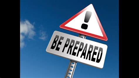 Be Prepared! - YouTube