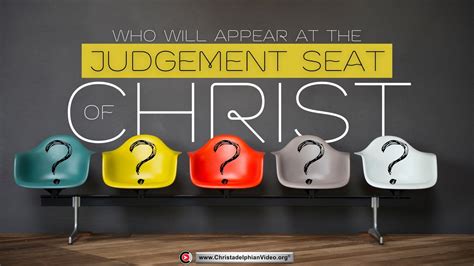 Basic Bible Teaching: Who will appear at the judgement seat of Christ?