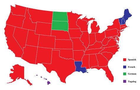 File:Second Most Prevalent Languages in the United States.jpg - Wikipedia