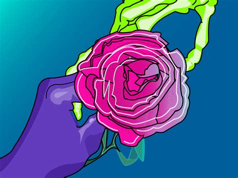 The Sick Rose by Shrav on Dribbble