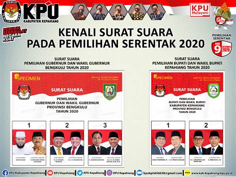 Yuk Kenali Surat Suara Pilkada 2020 Sebelum Pencoblosan - Semarak Post