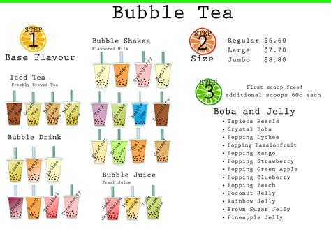 Bubble Tea – Su Jus Bar Cafe