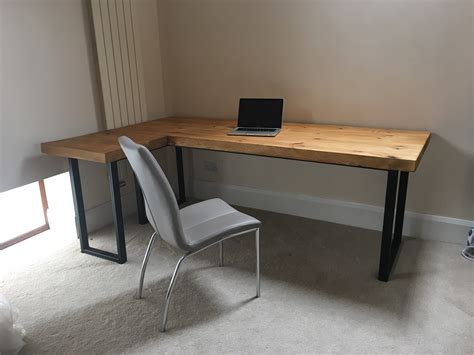 Handcrafted L Shape Desk