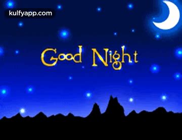 Good Night - Stars.Gif GIF - Good night - stars Good night wishes Good ...