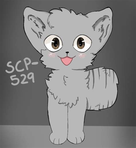 Drawing of Scp-529 "Josie The Cat" | SCP Foundation Amino