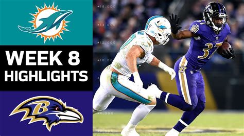 Dolphins vs. Ravens | NFL Week 8 Game Highlights - YouTube