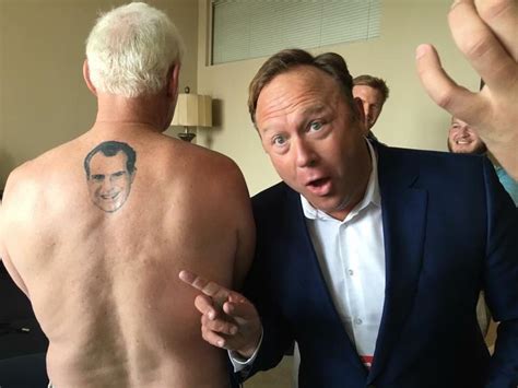 Reminder: Roger Stone has a tattoo of Nixon’s face on his back. : The_Donald