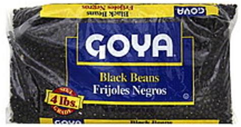 Goya Goya Black Beans - 4 lb, Nutrition Information | Innit