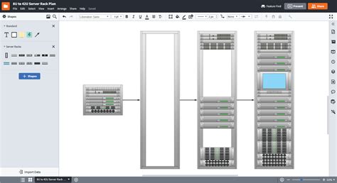 Server Rack Diagram Excel