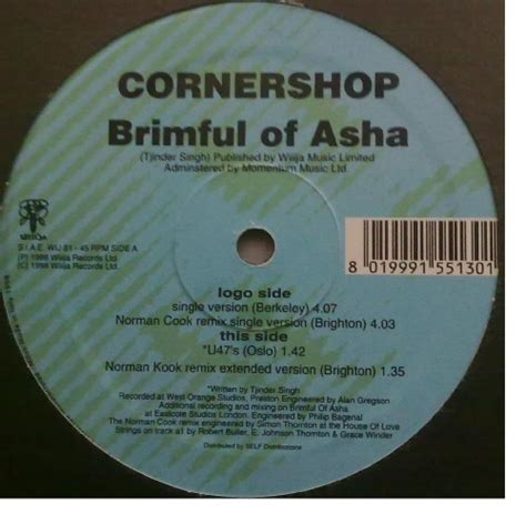 Cornershop - Brimful Of Asha (1998, Vinyl) | Discogs