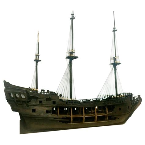 New New 1:50 DIY Black Pearl Ship Model Building Kits for Pirates of the Caribbean DIY Set Kits ...