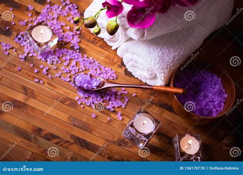 Relaxing spa treatments stock photo. Image of salt, treatment - 136170778