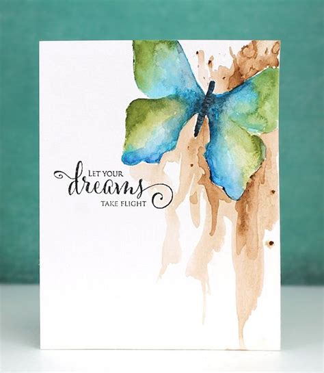 Flights of Fancy | Paint cards, Watercolor cards, Cards handmade