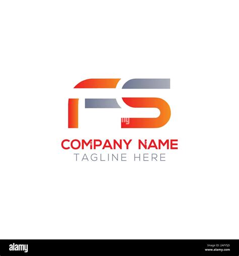 Initial FS Letter Linked Logo. Creative Letter FS Modern Business Logo Vector Template. FS Logo ...